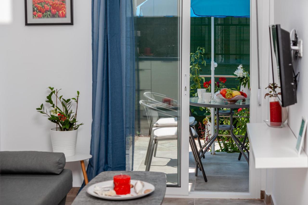 Halkidiki beach apartments 1 Nea Kallikratia Vergia beach Nea Kallikrateia Bagian luar foto