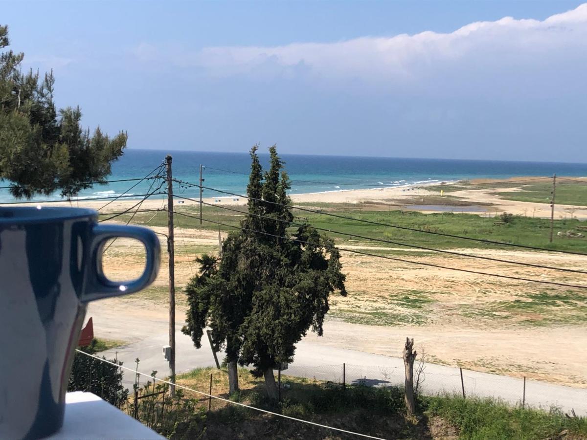Halkidiki beach apartments 1 Nea Kallikratia Vergia beach Nea Kallikrateia Bagian luar foto